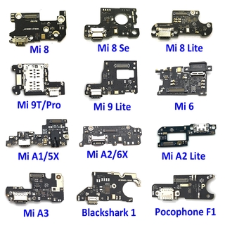 สายเคเบิ้ลชาร์จ Usb สําหรับ Xiaomi Mi 9 T 10 T 6 A3 A2 A1 9 Se 8 Lite Black Shark Pocophone F1 5X6 X