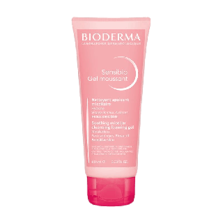 Bioderma Sensibio Gel Moussant 100 ml เจลล้างหน้าผิวแพ้ง่ายสูตรไมเซล่า อ่อนโยนสำหรับผิวบอบบาง แพ้ง่าย