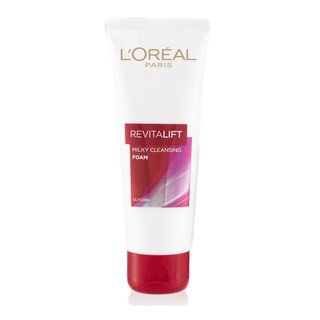 LOreal Paris รีไวทัลลิฟท์มิลค์กี้โฟม 100มล