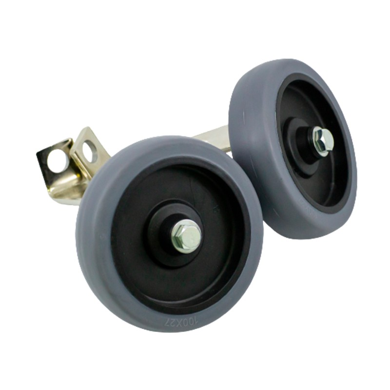 ล้อข้าง ล้อเสริม ล้อสกูตเตอร์ไฟฟ้า แข็งแรง ปลอดภัย สำหรับสกูตเตอร์ไฟฟ้า 8 นิ้ว - รูปที่ 2