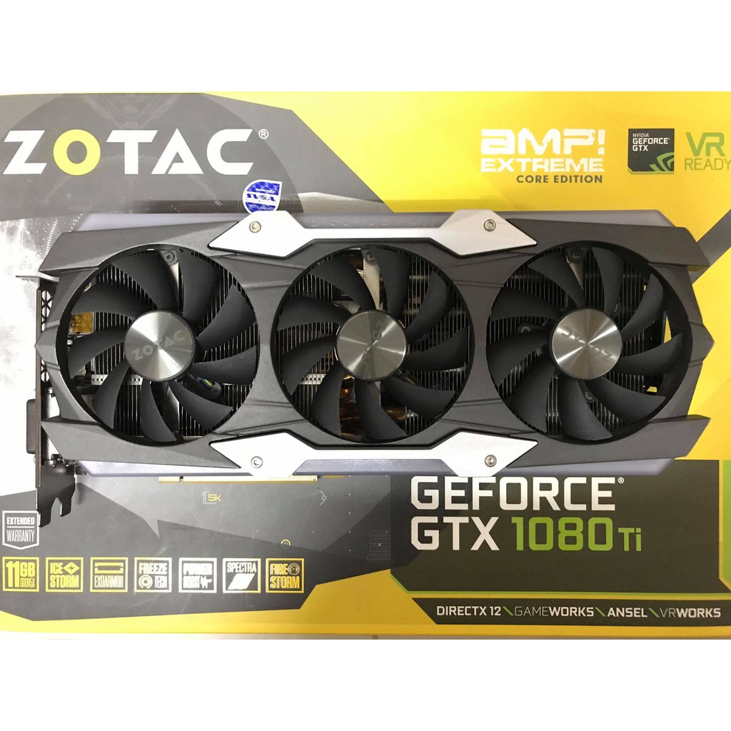 Zotac Gtx 1080ti Amp Extreme Core Edition Shopee Thailand