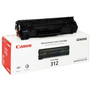 ตลับหมึกโทนเนอร์ [CANON] Cartridge-312 ดำ