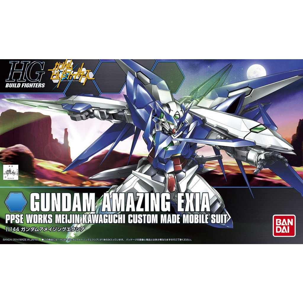 BANDAI HG 1/144 GUNDAM AMAZING EXIA