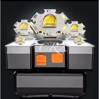 5ไฟ ไฟฉายคาดศีรษะ LED หมุนได้ แสงปรับได้4ระดับ แบบชาร์จไฟในตัว ไฟฉายคาดหัว ไฟฉายกันน้ำ แสงสีขาว ไฟ ไฟฉาย ไฟฉายคาดศรีษะ ไ