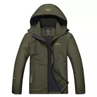 Outdoor Sport เสื้อแจ็คเก๊ต กีฬา กันน้ำ สำหรับท่องเที่ยว รุ่น S15 (สีเขียว)