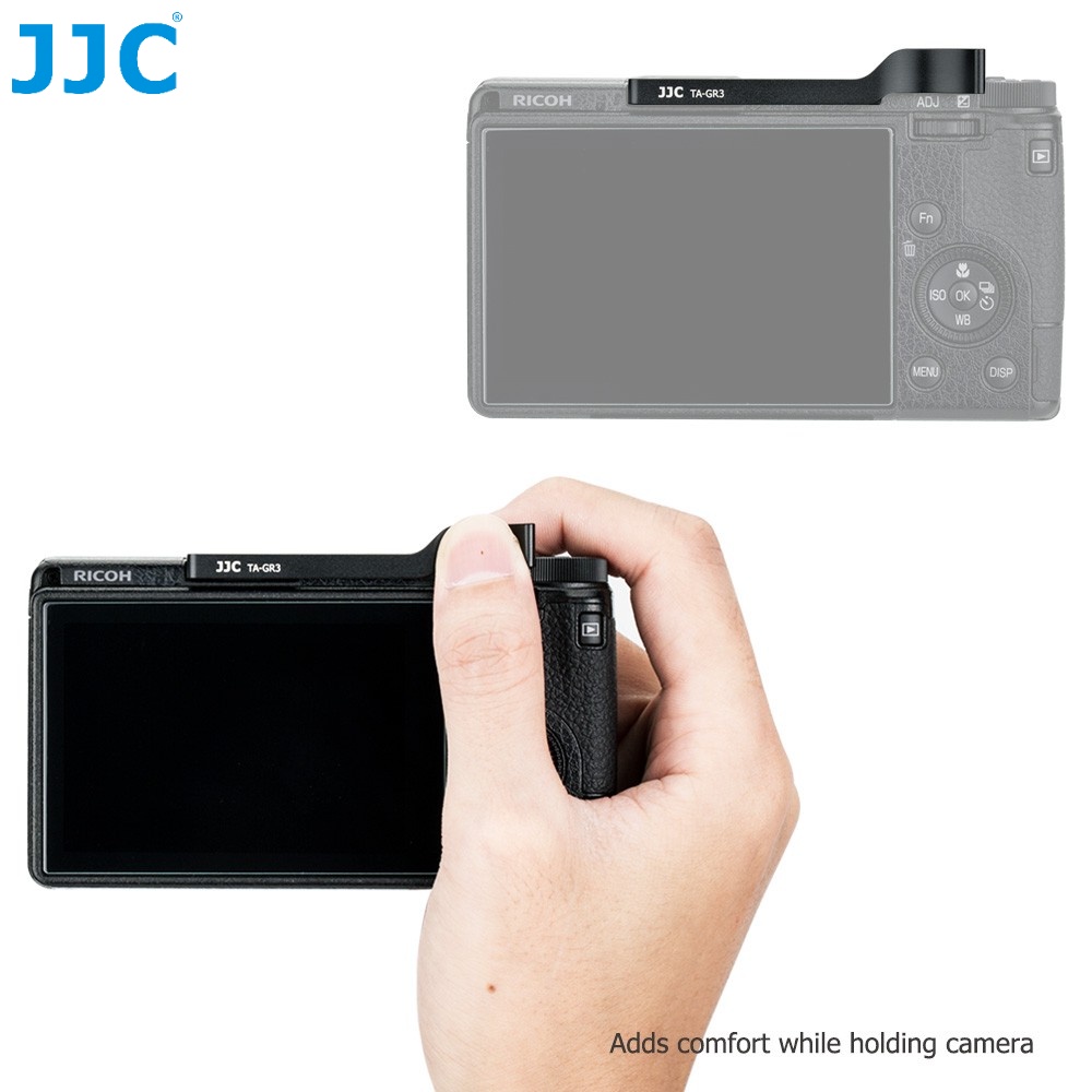 JJC Thumb Grip วงเล็บนิ้วหัวแม่มือ Ricoh GR IIIx III II GR3x GR3 HDF G2 Richo อุปกรณ์เสริมกล้อง