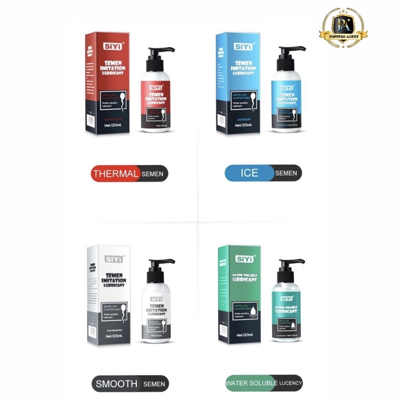 Water-soluble lubricant Net: 300ml (THERMAL, SMOOTH, ICE and WATER SULUBLE LUCENCY)
