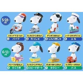 Snoopy transport Mcdonald ครบเซท สภาพ98-100% งานสะสม