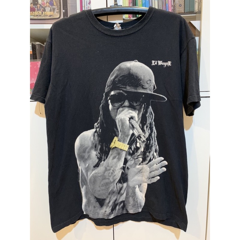 LIL Wayne Rapper T-Shirt🔥(ป้าย Anvil น้ำเงิน)☠️🤟🏻