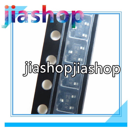 100 ชิ้น/ล็อต BAV99 A7W SOT23 0.2A/70V ใหม่ต้นฉบับลดราคา