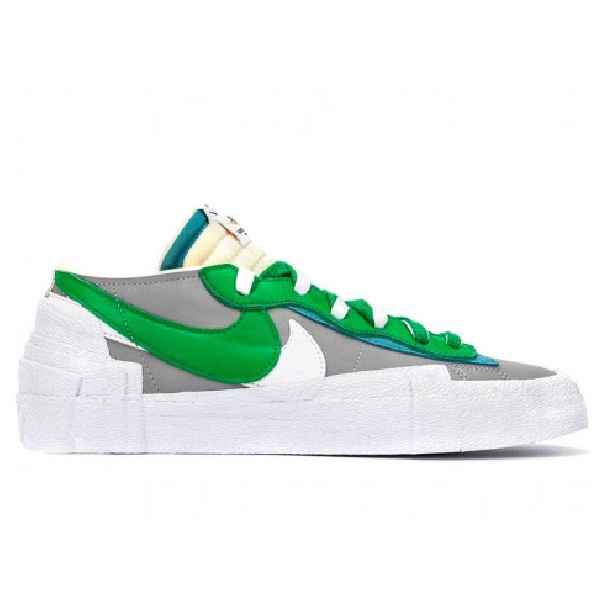 Nike Blazer Low x sacai (MEDIUM GREY CLASSIC GREEN)