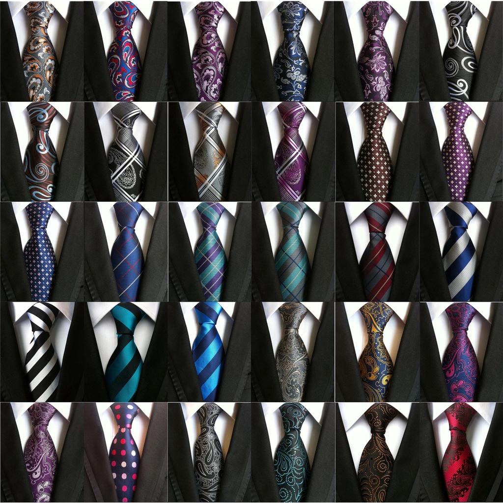 EFAN โรงงานใหม่ 8 ซม.ผู้ชายคลาสสิก 100% ผ้าไหม Dot Ties Jacquard ทอลายสําหรับชายธุรกิจเนคไทงานแต่งงาน