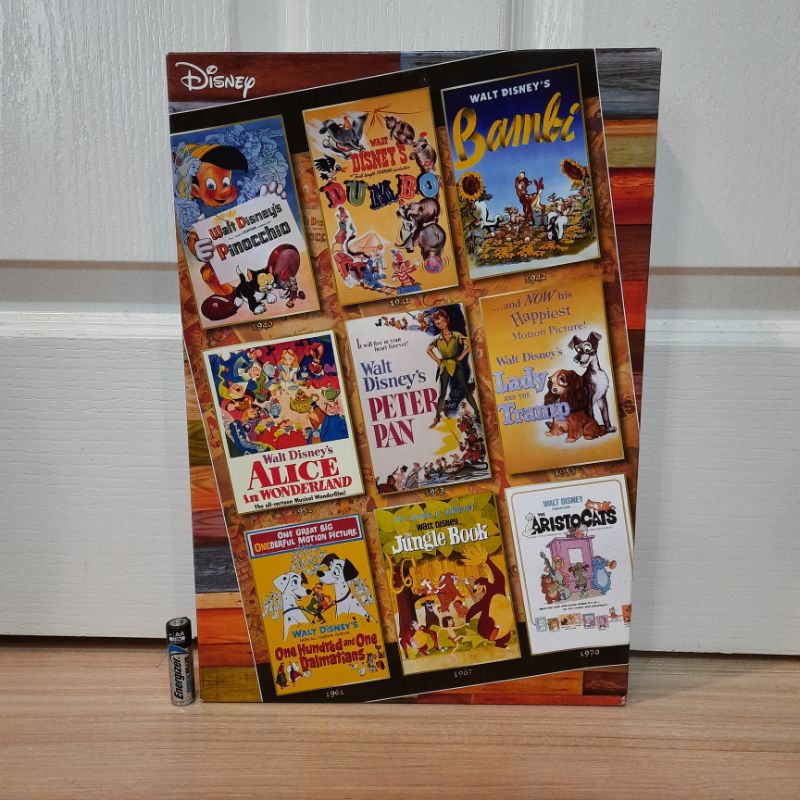🧩จิ๊กซอว์ Movie Poster Collection Disney Animations🧩 แบรนด์  Tenyo / Disney