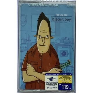 Cassette Tape เทปคาสเซ็ตเพลง Buscuit Boy AKA A Crackerman อัลบั้ม Fat Chance ลิขสิทธิ์ ซีล