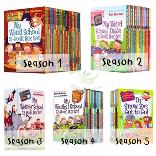 ‼️5 Seasons‼️ พร้อมส่ง หนังสือชุด My Weird School Books วรรณกรรมเยาวชน หนังสือภาษาอังกฤษสำหรับเด็ก