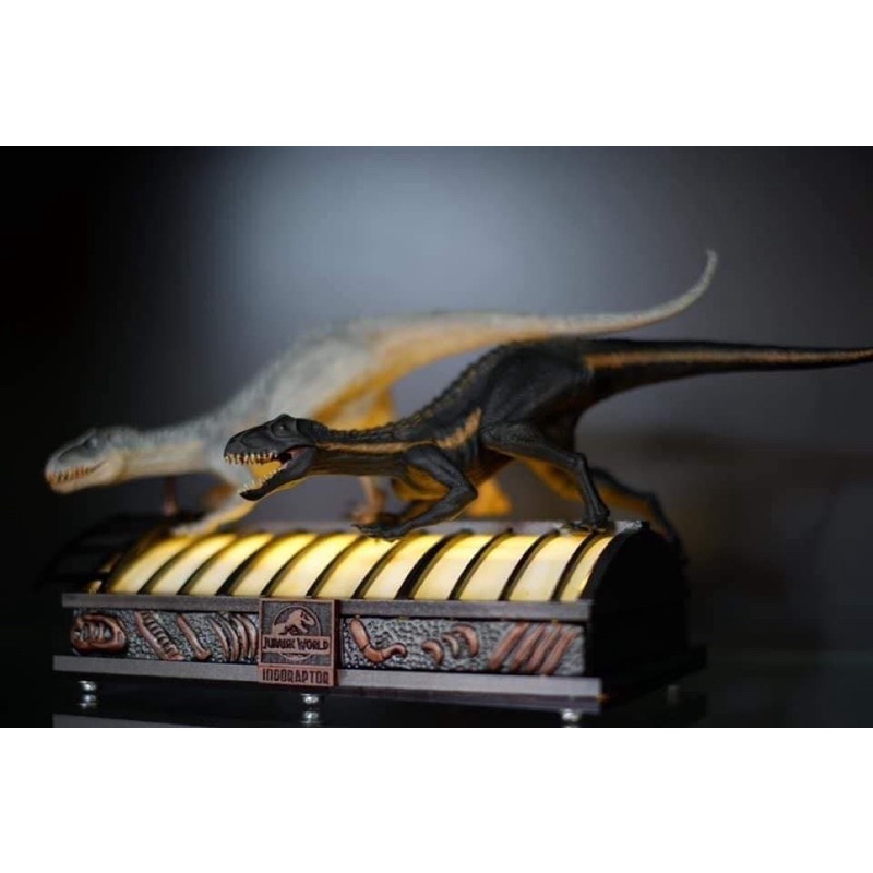 Jurassic World Fallen Kingdom: Diorama base for Nanmu Indoraptor (Berserker Raptor)