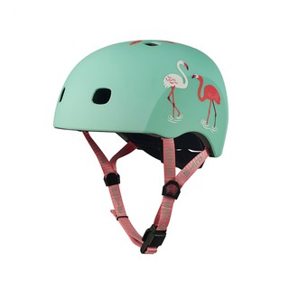 Micro - Helmet Flamingo หมวกกันน็อคสำหรับเด็กเลือกขนาดได้ สอบถามและแจ้ง Size ทางแชท