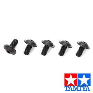 TAMIYA 22008 3x6mm STEEL FLANGED SCREWS (5PCS.)