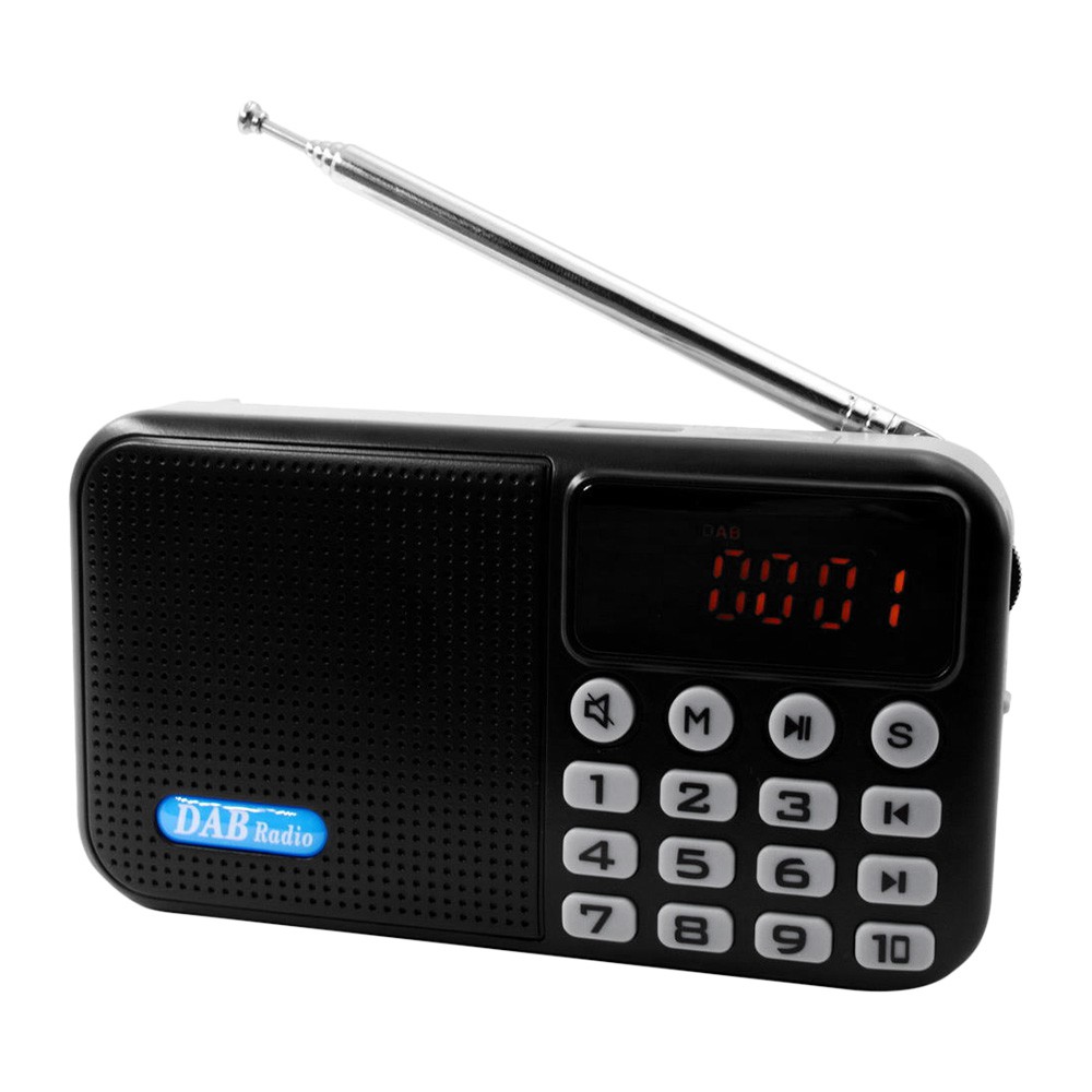 87.5-108Mhz USB Motorcycle Speaker Electronic Tuning FM Radio with LCD Display