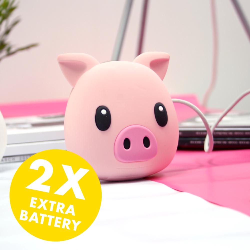 แบตเตอรี่สำรองแบบพกพา Moji PowerBank 5200 mAh - Piggie