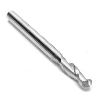 Ball Nose End Mill 3.175*3mm.Cutting 12mm and 22mm(ดอกกัด)