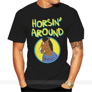 [S-5XL]เสื้อยืดลําลอง พิมพ์ลาย CUC BOJACK THE HORSE SERIE TV MOVIE FAMOUS HORSE เข้ากับทุกการแต่งกาย สําหรับผู้ชาย 57274