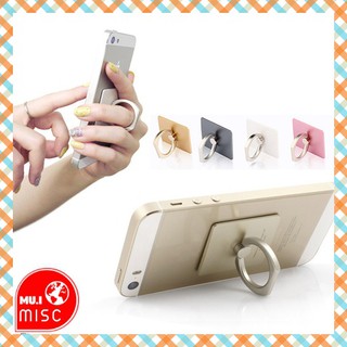 MUIMISC ♥  (10 ชิ้น)  IRING ห่วงติดมือถือ คละสี แหวนติดมือถือ iRing ห่วงมือถือ