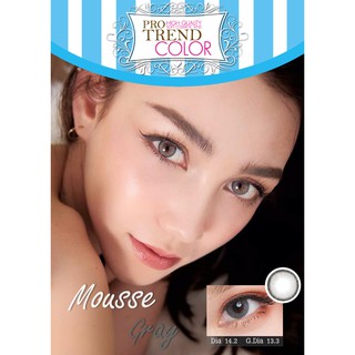 Protrend Color คอนแทคเลนส์ รุ่น Mousse Gray