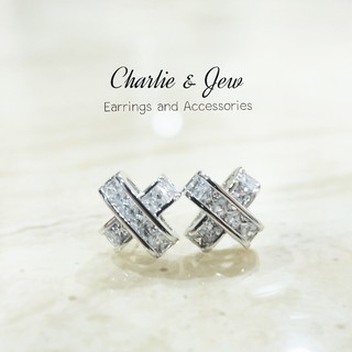 double X earrings