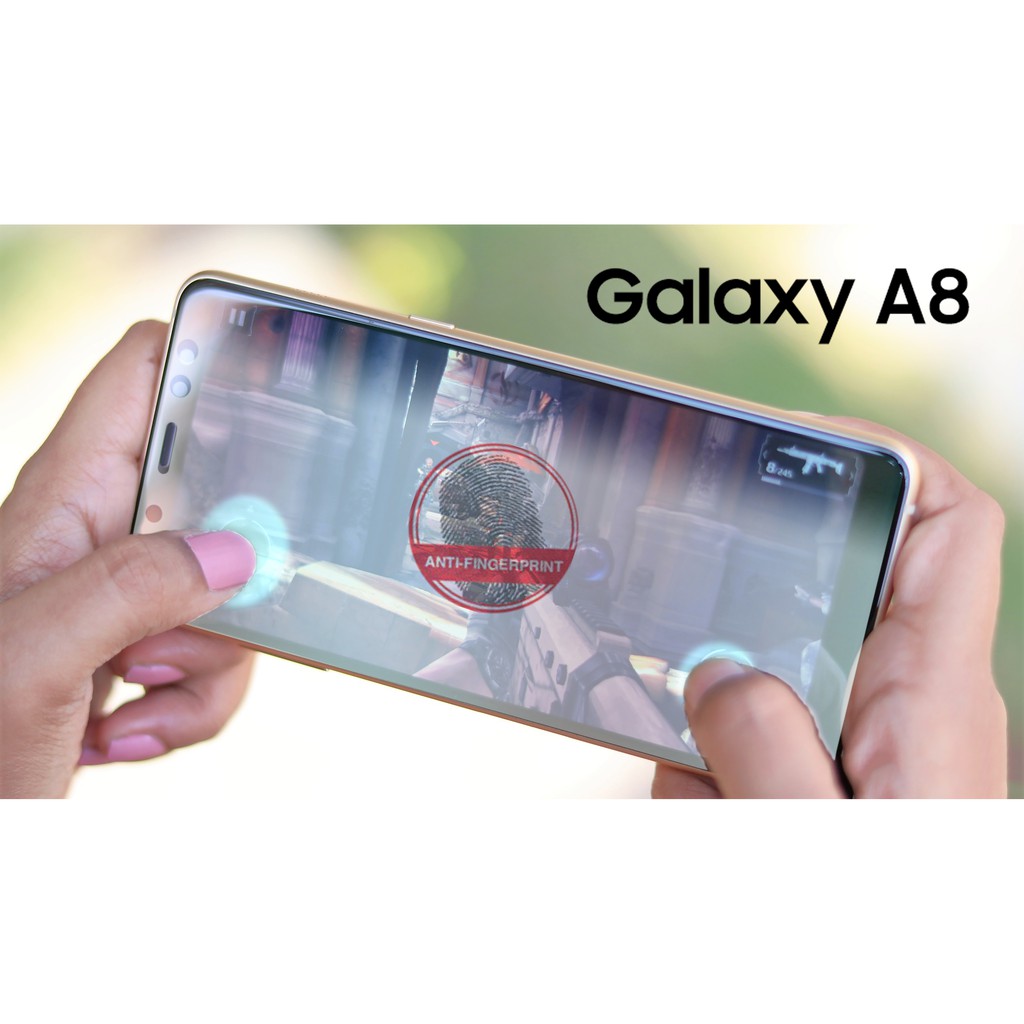 ฟิล์มกระจก แบบด้าน เต็มจอ ซัมซุง Full Glue Tempered Glass Matte A7 A8 A8+ A9 J4 J4+ J6 J6+ J8 S8 S8+