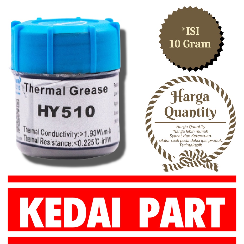 HY510 THERMAL PASTE HY510 THERMAL PASTA HY510 THERMAL PASTA HY510 THERMAL GREASE HY510 10 กรัม
