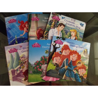 นิทานเจ้าหญิง หนังสือเจ้าหญิงดีสนีย์ นิทานภาษาอังกฤษสำหรับเด็ก disney princess snowwhite aurora arial belle