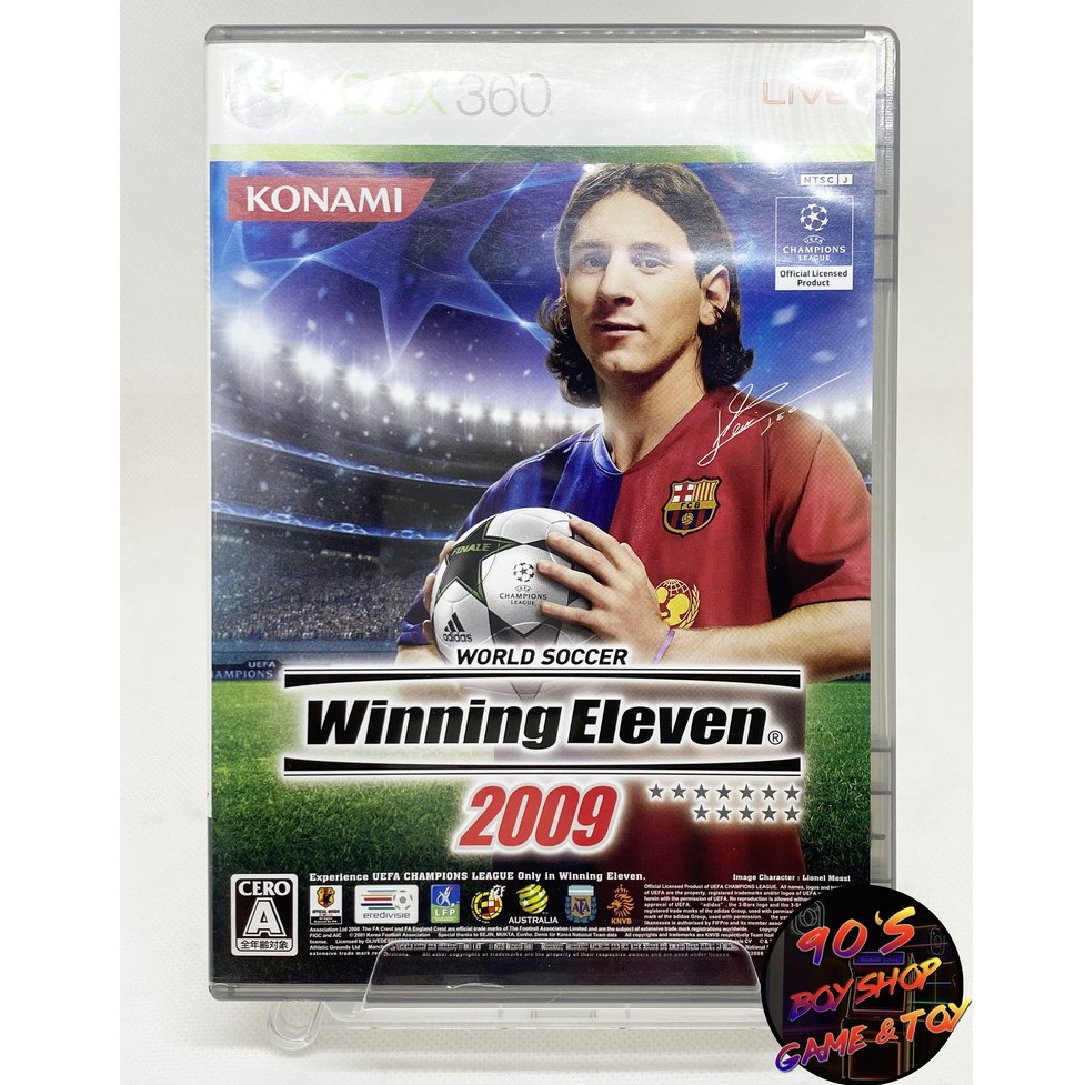 WINNING ELEVEN 2009 : XBOX360 : [NTSC-J] : แผ่นแท้ [มือ2]