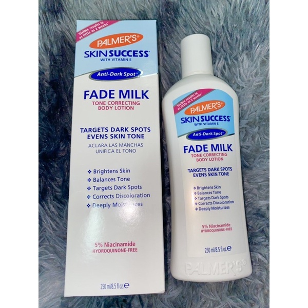 พร้อมส่ง💟 palmer's skin success, fade milk tone correcting body lotion 💖