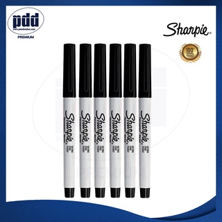 6 pc Sharpie Ultra Fine 0.3 mm Permanent Markers Original Colors - 1 ด้าม Sharpie ชาร์ปี้ Ultra Fine [Pdd Premium]