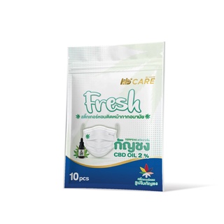 Hi-Care Fresh สติกเกอร์หอมติดหน้ากากอนามัย  (10pcs)