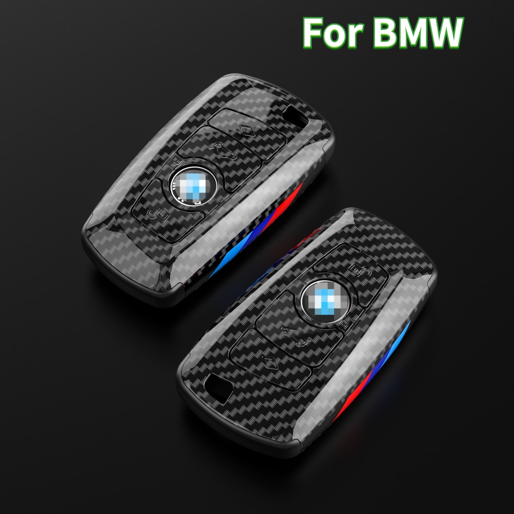 เคสกุญแจรีโมท ทำจากคาร์บอนไฟเบอร์ สําหรับรถยนต์ Bmw F20 F30 G20 f31 F34 F10 G30 F11 X3 F25 X4 I3 M3 M4 1 3 5 Series