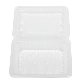 กล่องพลาสติกใส แพ็ค100 ใบ TP 1H Clear plastic box, pack of 100 pieces TP 1H.