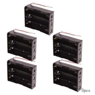 5pcs Plastic Battery Holder Storage Box Case for 3x18650 Battery Holder - intl