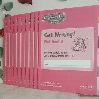 Read write Inc. Get writing! pink book 3 (หนังสือมือหนึ่ง)