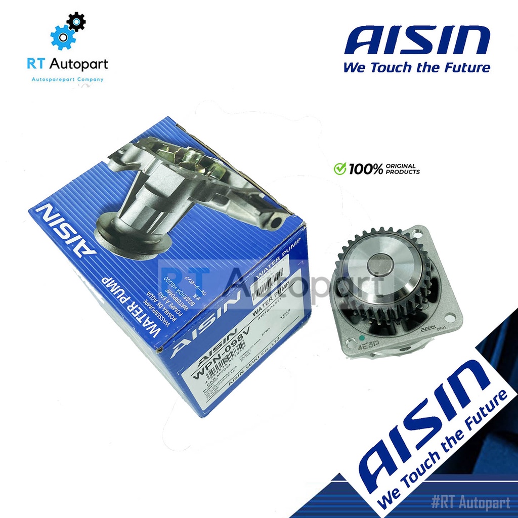 Aisin ปั๊มน้ำ Nissan Teana J31 J32 6สูบ VQ23 VQ25 / ปั้มน้ำ ปั๊มน้ำรถยนต์ 21010-AL527 / WPN098V