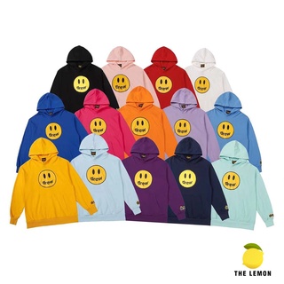 【Lemon】เสื้อฮู้ด DREW 14สี โอเวอร์ไซส์ สไตล์โทรม โอเวอร์ไซส์