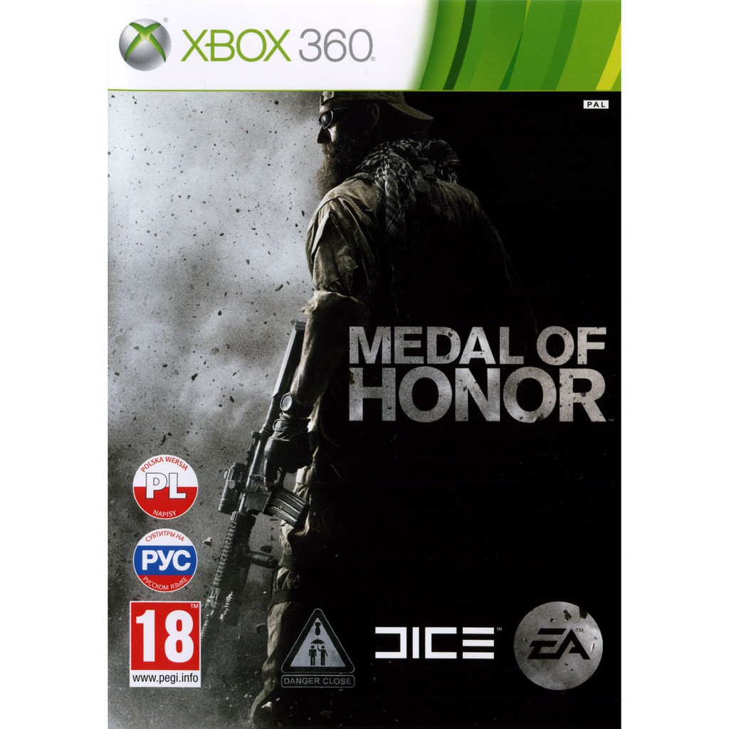 แผ่น XBOX 360 : Medal of Honor  ใช้กับเครื่องที่แปลงระบบ JTAG/RGH