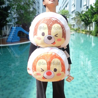 หมอนอิง พิมพ์หน้า Chip ชิพ &amp; Dale เดล Tsum Tsum ซูม ซูม 12นิ้ว