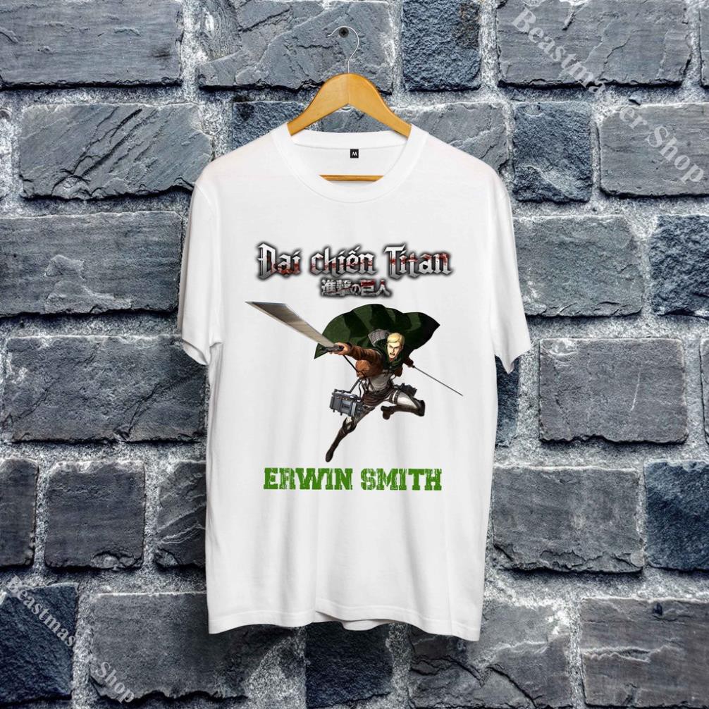 Erwin Smith เสื้อ unisex - เสื้อยืด unisex Attack on Titan - บุคลิกภาพ Erwin Smith - ES-004