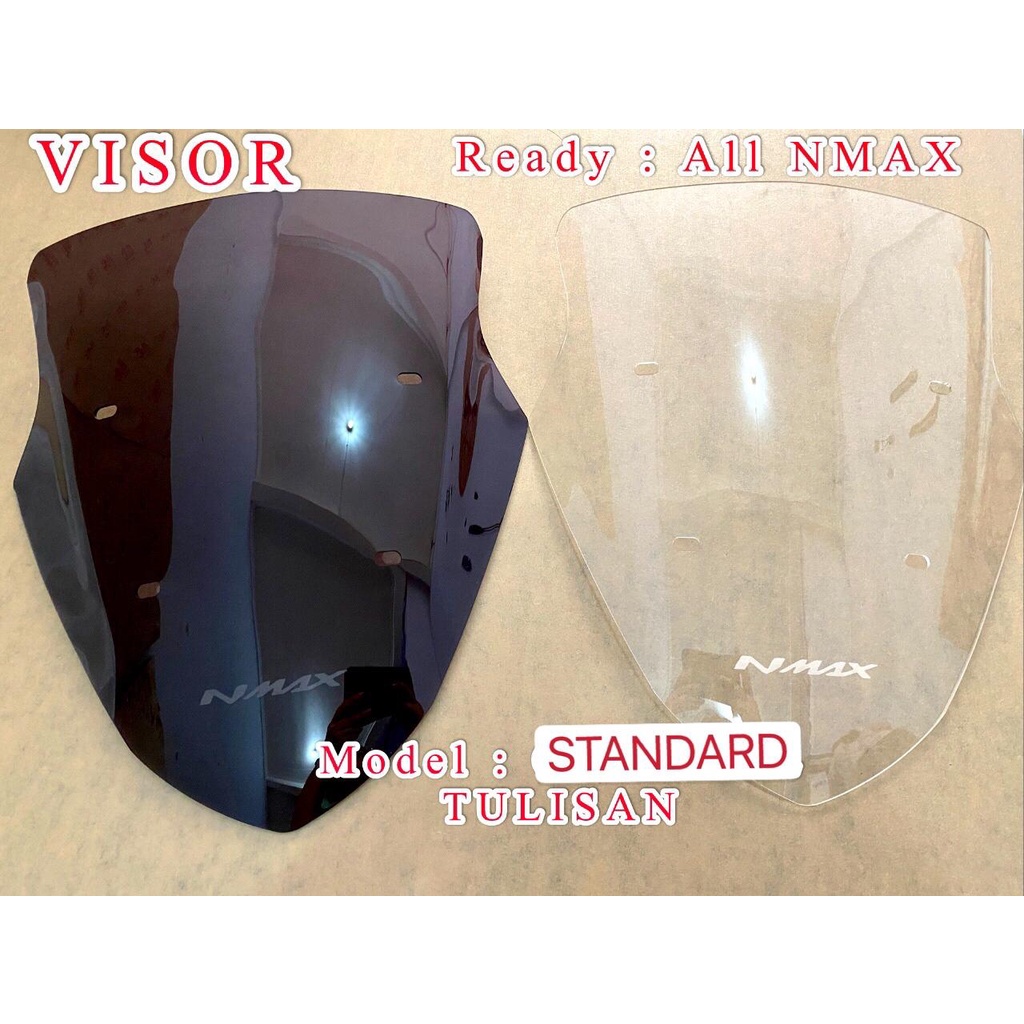 WINDSHIELD NMAX STANDARD 2014-2019 VISOR NMAX NEW 2020-2021 | VISOR NMAX มาตรฐานรุ่นใหม่ | NMAX OLD 