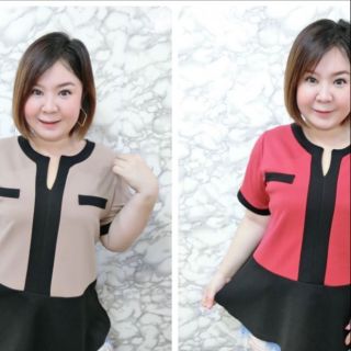 เสื้อเกร๋ๆ สวยเรียบดูดีฉบับไซส์ใหญ่