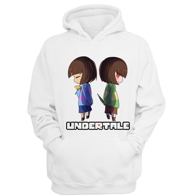 Frisk Undertale เสื้อฮู้ดแบบสวมหัว เสื้อกันหนาว พิมพ์ลาย  ไม่ง่ายที่จะริ้วรอย Unisex