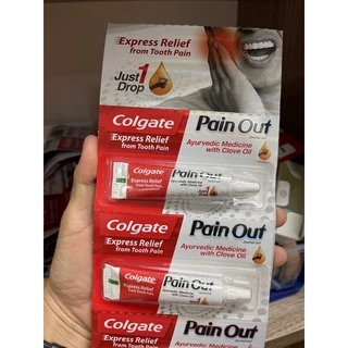 Colgate Pain Out Express Relief from Tooth Pain 10g. เจลสมุนไพรลดอาการปวดฟัน