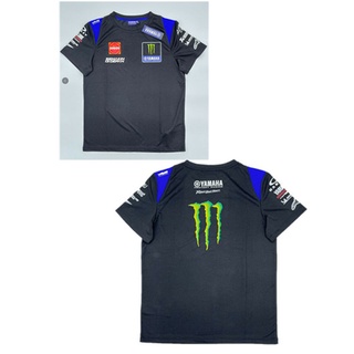 ใหม่ เสื้อยืดแขนสั้น ลายทีม YAMAHA F1 แบบแห้งเร็ว สําหรับเด็กผู้ชาย 2022